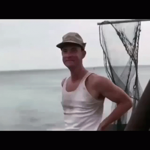 Forrest Gump Waving Sexy Girl Meme GIF