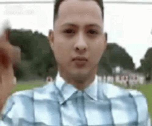 Forrest Gump With Switched Face Running GIF