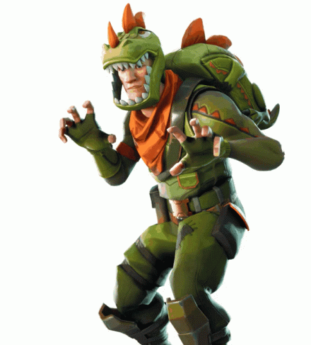 Fortnite Battle Building New Rex Skin GIF