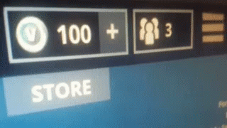 Fortnite Battle Royale Building V Bucks Card GIF
