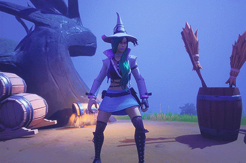 Fortnite Battle Royale Hemlock Witch Way GIF