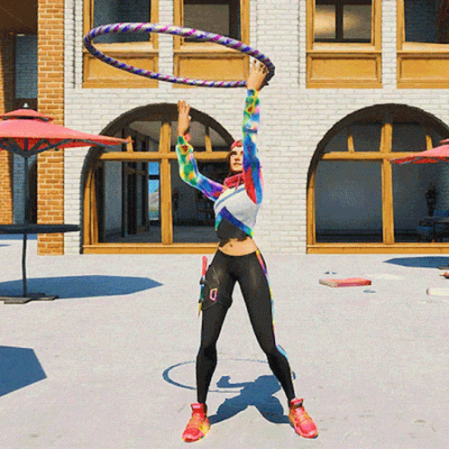 Fortnite Battle Royale Loserfruit Hoop Master GIF