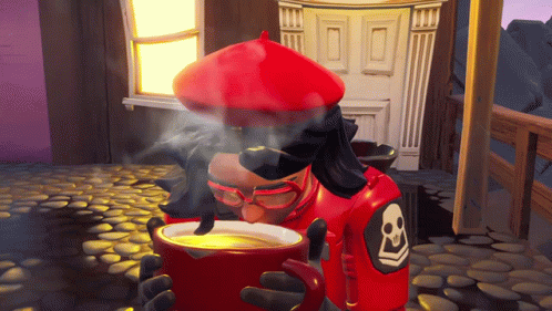 Fortnite Battle Royale Rue Giant Coffee GIF