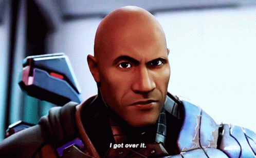 Fortnite Battle Royale The Rock GIF