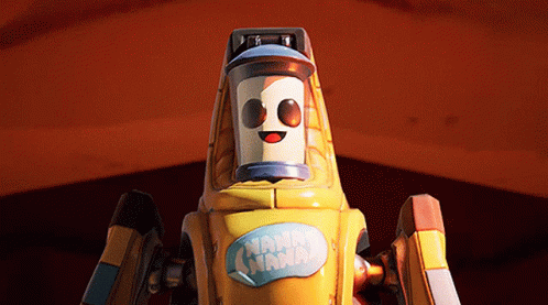 Fortnite Building Pelly Banana Robot GIF