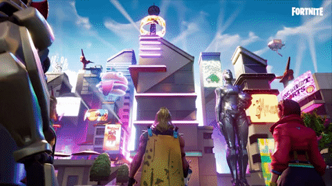 Fortnite Characters Arriving Season 9 Clip GIF