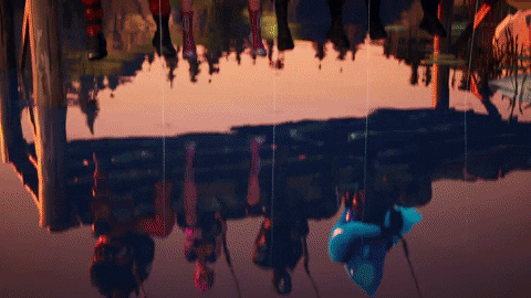 Fortnite Characters Fishing Clip GIF