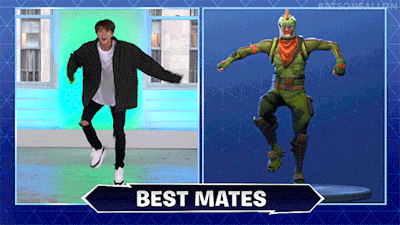 Fortnite Dance Bts And Soldier Hero Rex Jonesy GIF