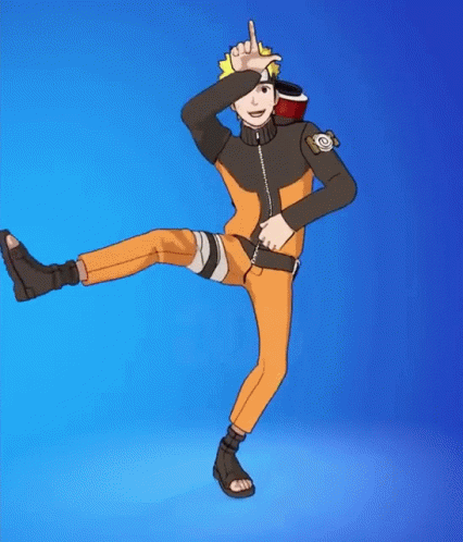 Happy Uzumaki Naruto Fortnite Dances GIF