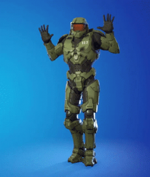 Fortnite Dances With The Master Chief GIF
