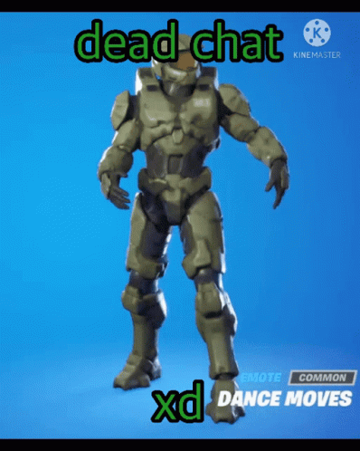 Fortnite Default Dance Master Chief Dead Chat GIF