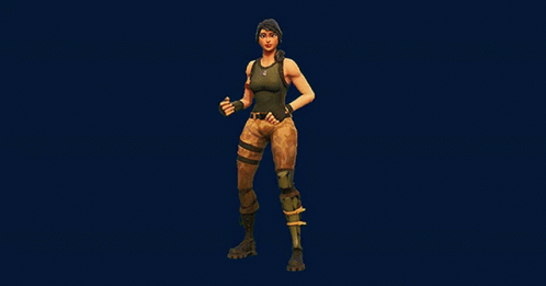 Bandolette Doing Fortnite Default Dance GIF