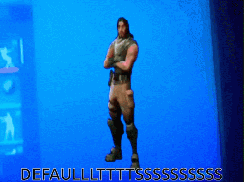 Fortnite Default Dance Bass Boosted GIF