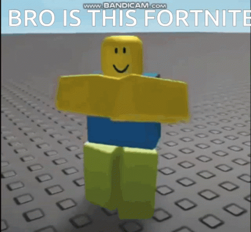 Fortnite Default Dance Bro Roblox GIF
