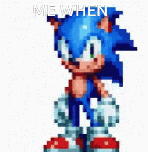 Fortnite Default Dance Sonic Pixel Art GIF