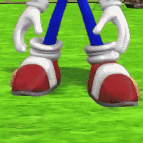 Fortnite Default Dance Sonic The Hedgehog GIF