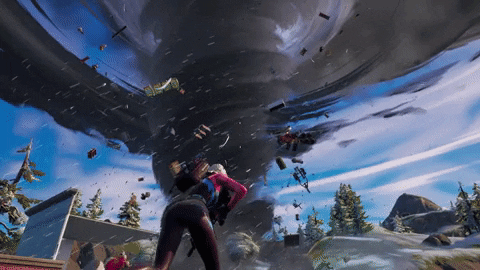 Fortnite Fighting Tornado Season 2 Clip GIF