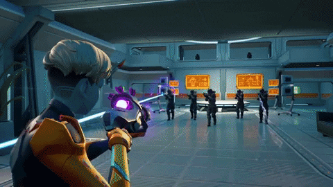 Fortnite Intense Fight Gameplay Clip GIF