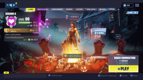 Fortnite Lobby Building Behind GIF