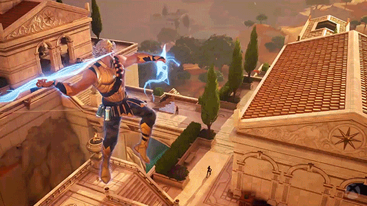 Fortnite Meme Lightning Power GIF