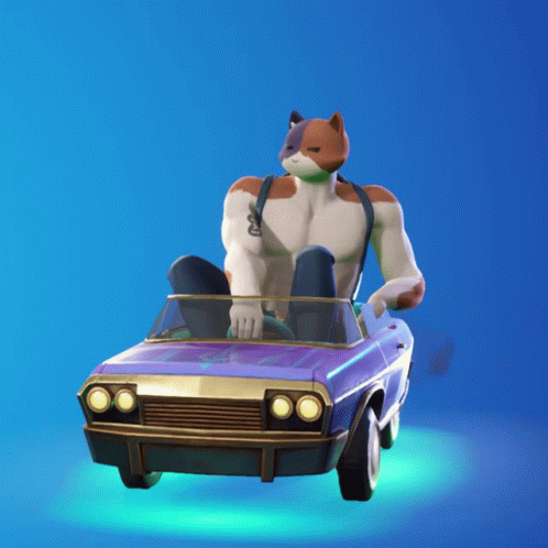 Fortnite Meowscles Lil Bounce Emote GIF