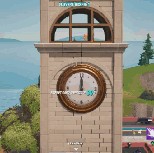 Fortnite Peter Griffin Dance On Clock Tower GIF