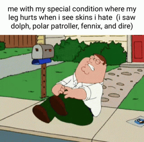 Fortnite Peter Griffin Screaming Glitch GIF