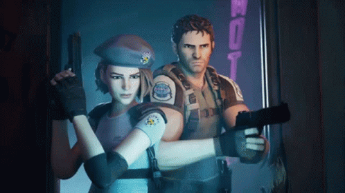 Fortnite Resident Evil GIF