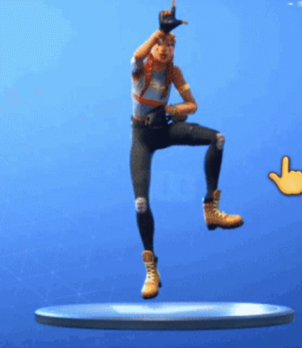 Fortnite Skins Aura Loser Hand Gesture GIF