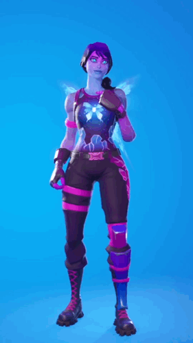 Fortnite Skins Headhunter Doing Hand Heart GIF