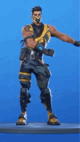 Fortnite Snakepit Floss Dance GIF