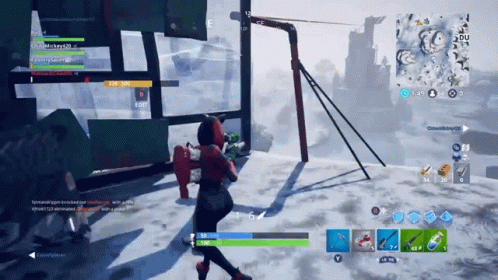 Fortnite Sniper Sniping From Building GIF