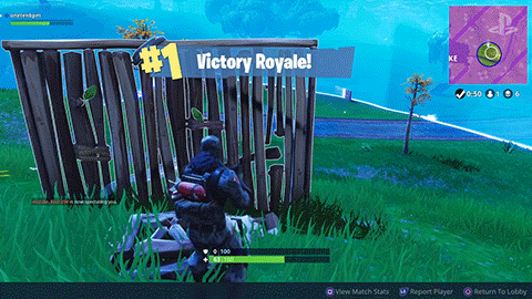 Fortnite Victory Royale Gameplay Clip GIF