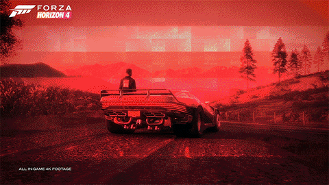 Forza Horizon 4 Parked Cyberpunk GIF