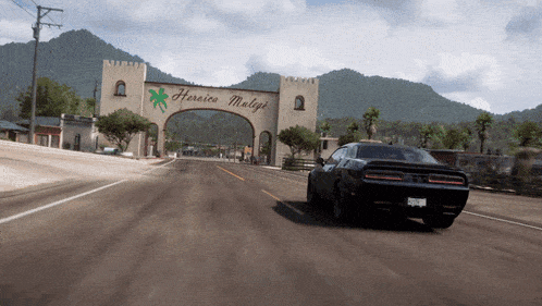 Forza Horizon 5 Dodge Challenger Srt Demon Gif GIF