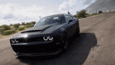 Forza Horizon 5 Dodge Challenger Srt Demon Gif GIF