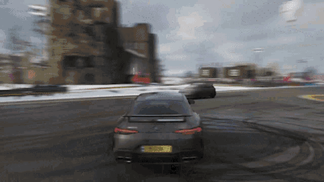 Forza Horizon4 Mercedes Amg Gt4door Coupe Gif GIF