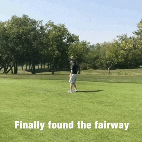 Found The Fairway In Golf Course GIF