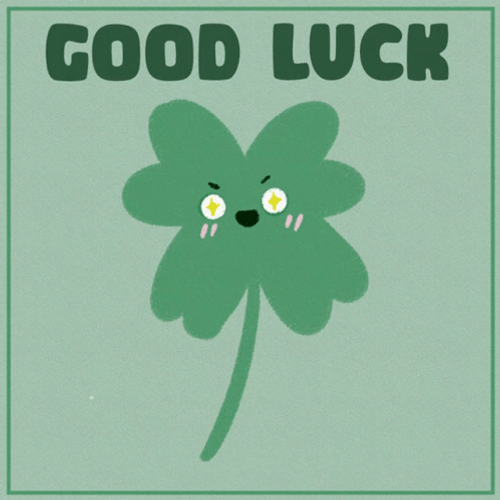 Four Leaf Of Good Luck GIF