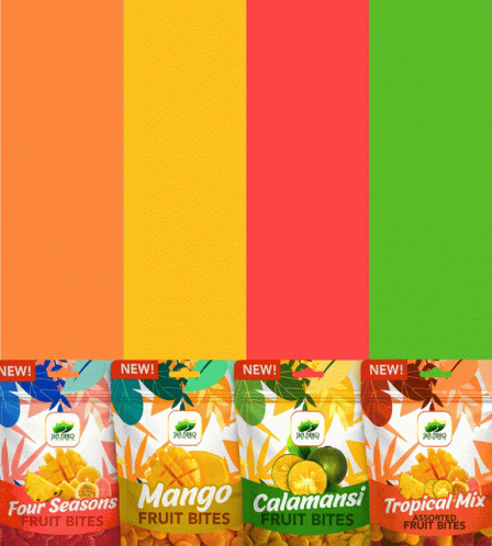 Four Seasons Fruit Bites Mango Calamansi and Tropical Mix