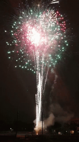 Amusing Fireworks Display Happy Fourth Of July GIF