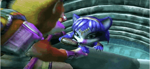 Fox and Cat Playing Video Game