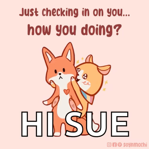 Fox and Dog Checking In