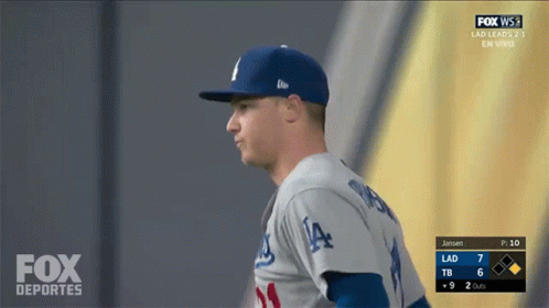Fox Deportes Showing Baseball Game GIF