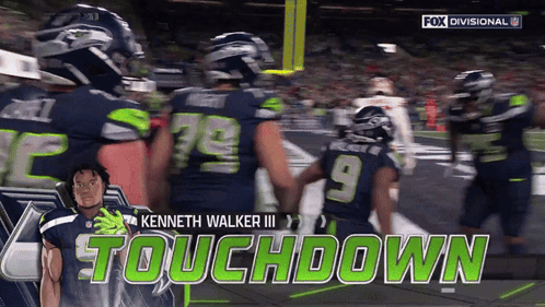 Fox Divisional Ad Seahawks vs Vikings Football Game
