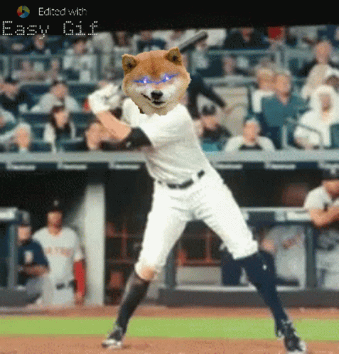 Fox Head Player Hit Home Run Derby GIF
