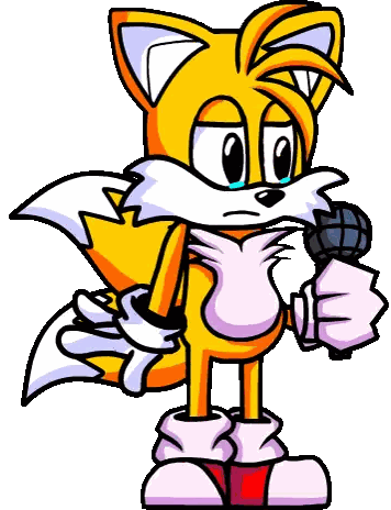 Fox Holding Microphone