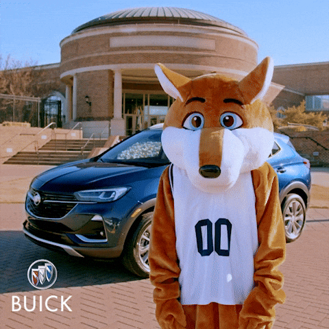 Fox Mascot Head Down Fighting Odds GIF