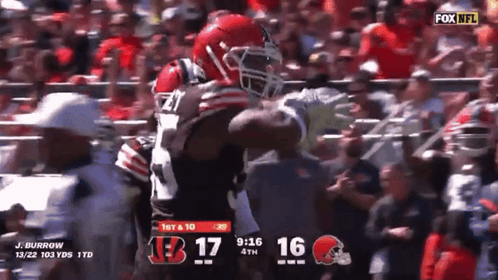 Fox NFL Broadcast Bengals vs Browns