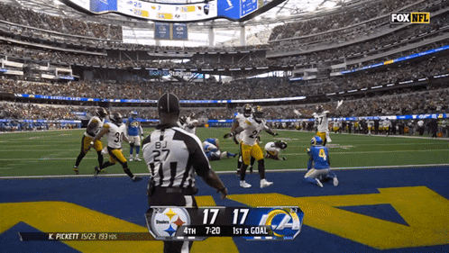 Fox NFL Broadcast Steelers Vs Rams GIF